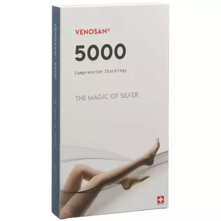VENOSAN 5001 A-DH KKL1 S довгий відкритий чорний 1 пара