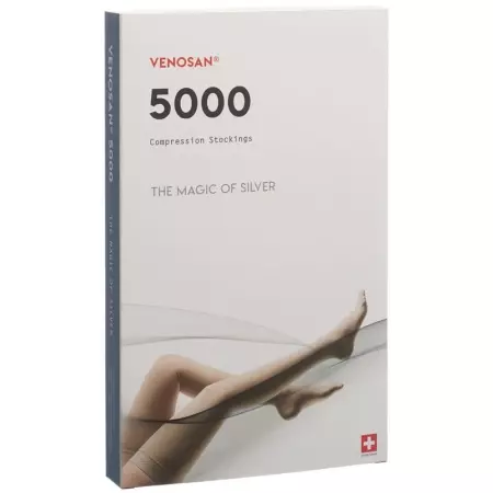 VENOSAN 5001 A-T KKL1 XL короткие черные 1 пара