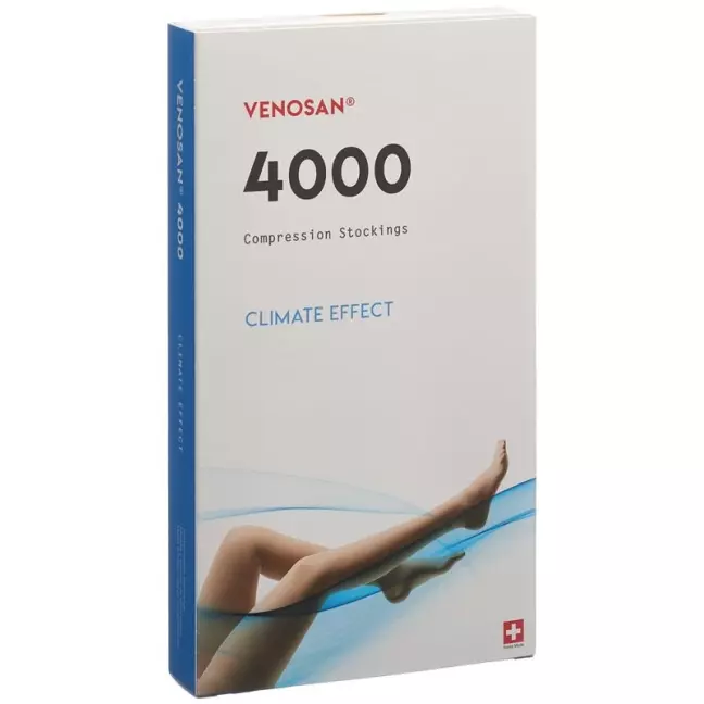 VENOSAN 4001 A-GH KKL1 XL короткий відкритий чорний 1 пара