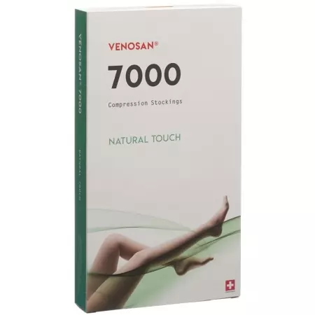 VENOSAN 7002 A-DH KKL2 L long cut бежевий 1 пара