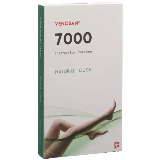 VENOSAN 7002 A-DH KKL2 M укорочений бежевий 1 пара