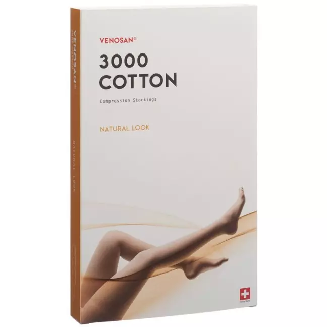 VENOSAN 3002 A-GH KKL2 S long off бежевий 1 пара