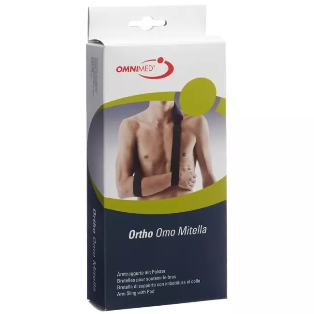 OMNIMED Орто нарукавник Mitella S-XL гепол синьо-чорний