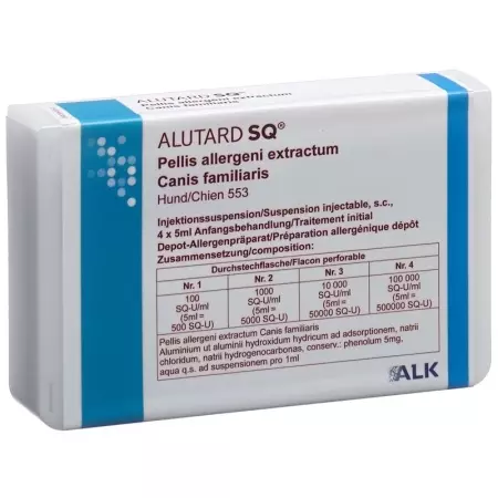 ALUTARD SQ Canis familiaris Anf Be 4 х 5 мл