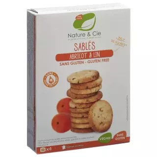 Печиво Nature&amp;cie з абрикосами без глютену 120г