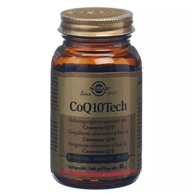 Solgar Coq10tech капсули 50 шт