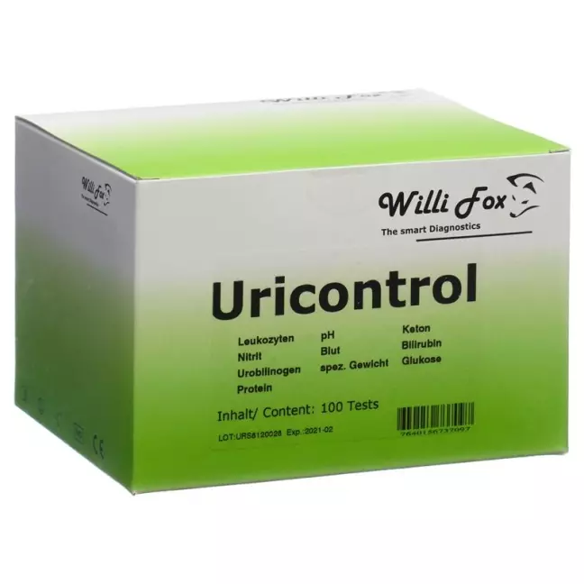 Willi Fox Uricontrol 100 шт
