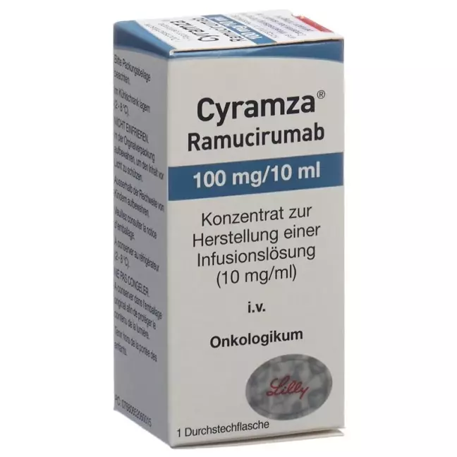 Cyramza Inf Konz 100 мг/10 мл Сер