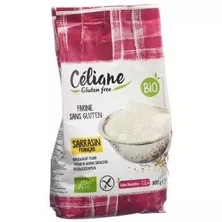Les Recettes de Céliane Борошно гречана безглютенова органічна 500 г