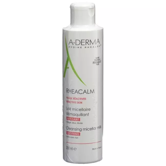 A-DERMA RHEACALM micelles cleansing milk 200 ml