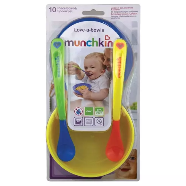 Набор мисок/ложек Munchkin, 10 шт. Набор мисок/ложек Munchkin, 10 шт.