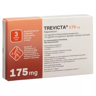 Trevicta Inj Susp 175 мг/0,875 мл Ферцпр 0,875 мл