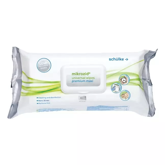 Mikrozid Universal Wipes Premium Maxi 80 Stück