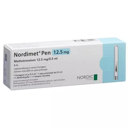 Nordimet Inj Lös 12,5 мг/0,5 мл попередньо заповнена ручка