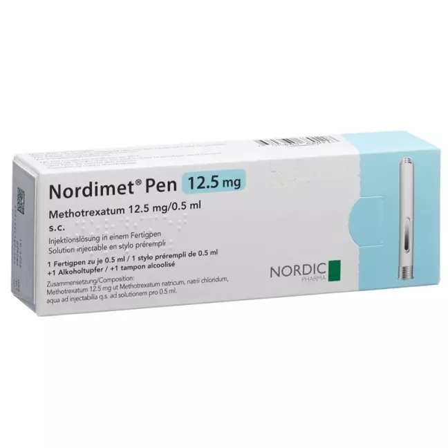 Nordimet Inj Lös 12,5 мг/0,5 мл попередньо заповнена ручка