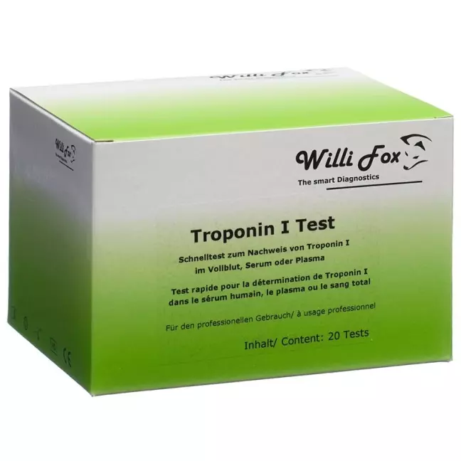 Willi Fox Troponin I Test 20 шт