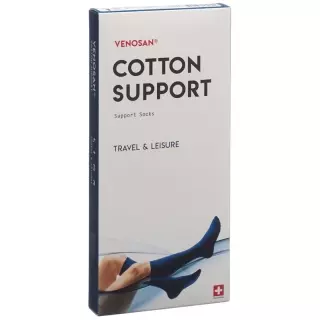 Venosan COTTON SUPPORT Шкарпетки A-D XL срібло 1 пара