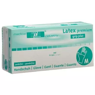 GRIBI Unters Handsch M Latex без пудри unst