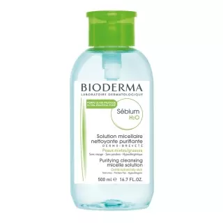 Bioderma Sebium H2O Pompe Inversée 500 мл