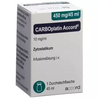 Carboplatin Accord Inf Lös 450 мг/45 мл Діаметр 45 мл