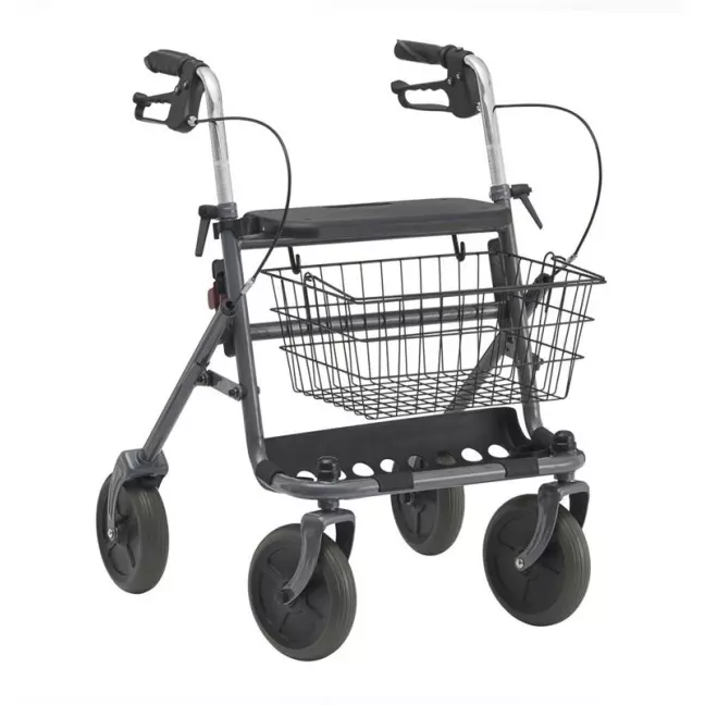 Dietz Rollator Fakto+ 8.3kg Grau 2 Stück