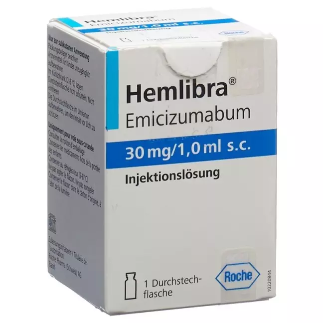 Hemlibra Inj Lös 30 мг/мл підшкірно виконання