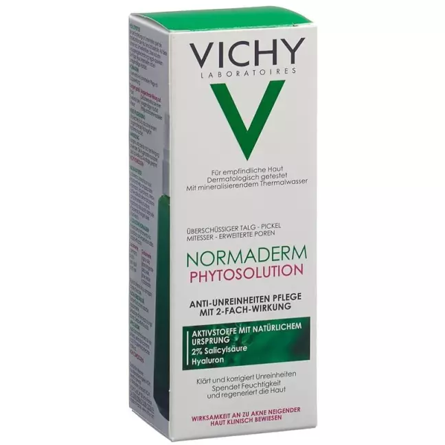 Vichy Normaderm Фіторозчин для догляду за обличчям Німецька 50 мл