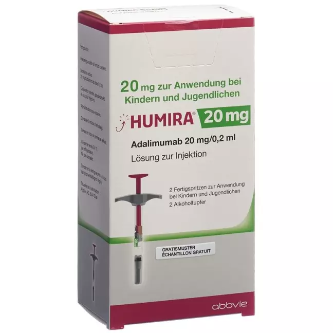 Humira Inj Lös 20 мг/0,2 мл 2 Ферцпр 0,2 мл