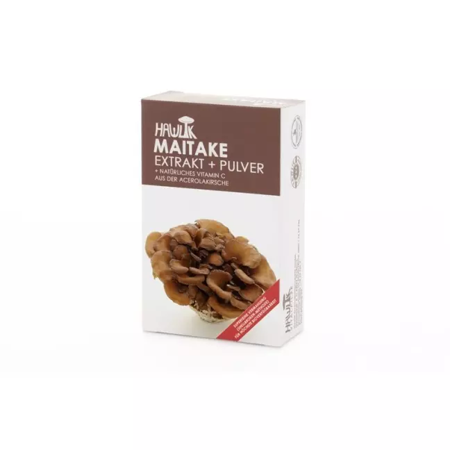Hawlik Maitake екстракт + порошок капсули 60 шт