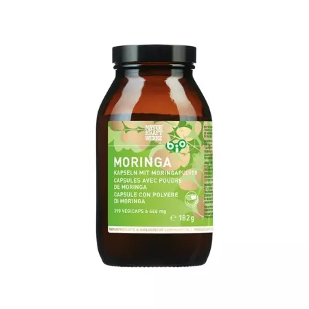 NaturKraftWerke Moringa Vegicaps à 466mg органічний/органічний 390 штук