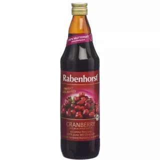 Rabenhorst Cranberry Muttersaft Bio Flasche 750ml