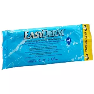 EASYDERM мочалка зволожена стерильний пакет 4 шт