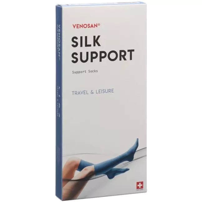 Venosan Silk A-D Support Socks S білі 1 пара