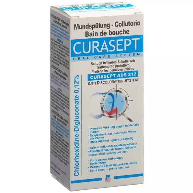 Curasept ADS 212 Ополіскувач для ротової порожнини 0,12% Fl 200 мл