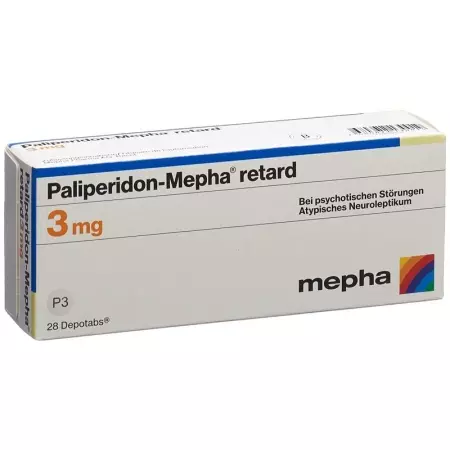 Паліперидон-Мефа ретард Депотабс 3 мг 28 шт