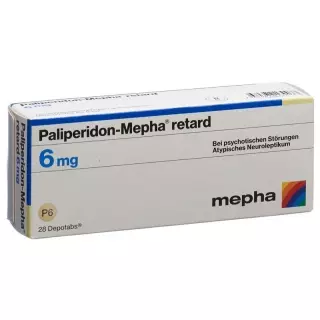 Паліперидон-Мефа ретард Депотабс 6 мг 28 шт