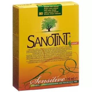 Фарба для волосся Sanotint Sensitive Light 80 світлий натуральний блондин