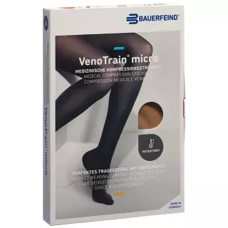 VENOTRAIN MICRO A-G KKL2 M нормальний/короткий відкритий носок карамель