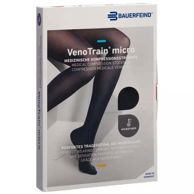 VENOTRAIN MICRO A-G KKL2 M plus/короткий закритий носок sc
