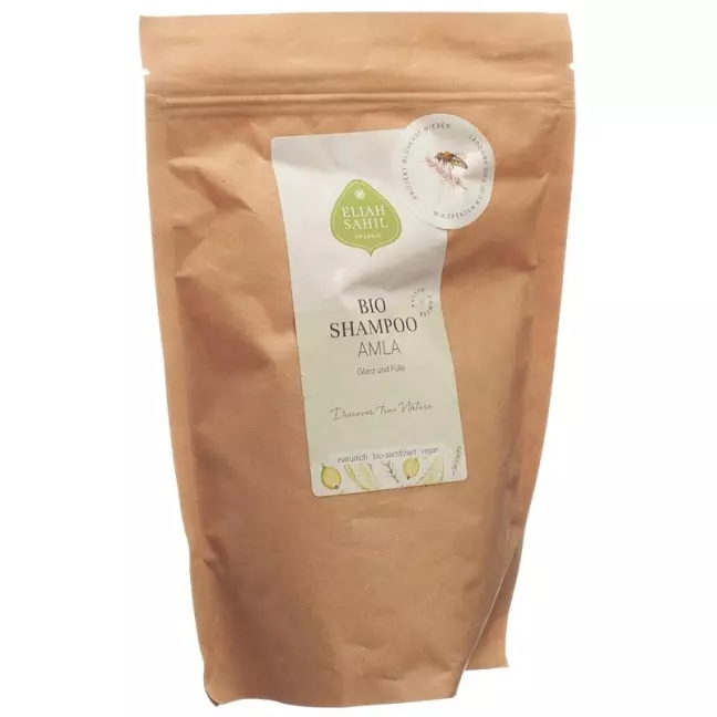 Шампунь ELIAH SAHIL Amla Shine and Fullness Plv refill Bag Btl 250