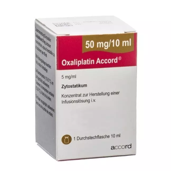 Oxaliplatin Accord Inf Conc 50 мг/10 мл Сер