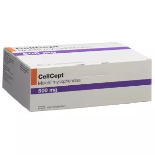 CellCept (PI) плівка таблетки 500 мг 150 шт