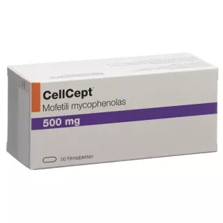 CellCept (PI) плівка таблетки 500 мг 50 шт