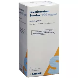 Levetiracetam Sandoz Lös 100 мг/мл фл. 300 мл