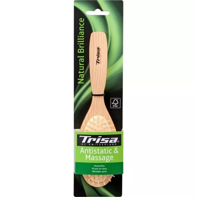 Гумовий пензлик Trisa Natural Brilliance дерев&#39;яні олівці