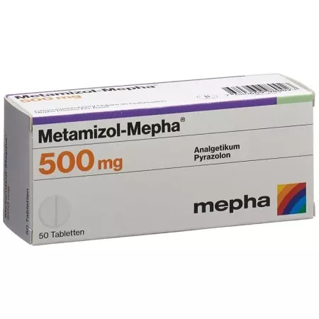 Метамізол-Мефа таблетки 500 мг 50 шт