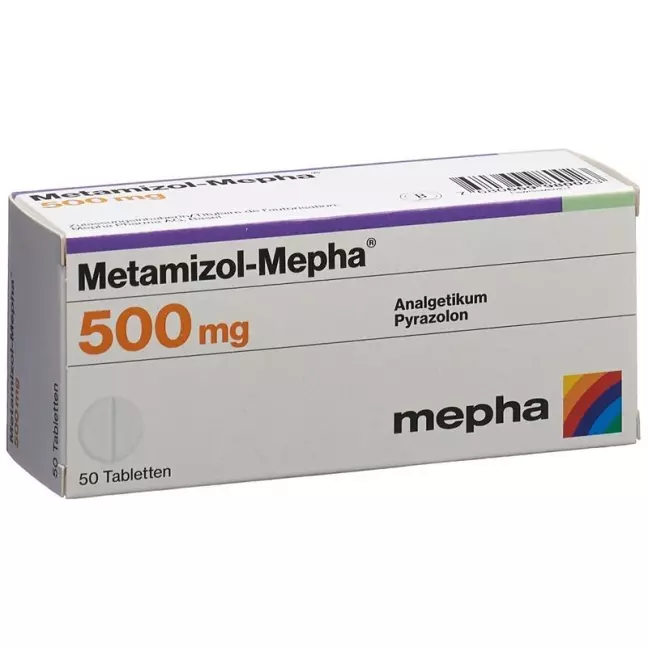 Метамізол-Мефа таблетки 500 мг 50 шт