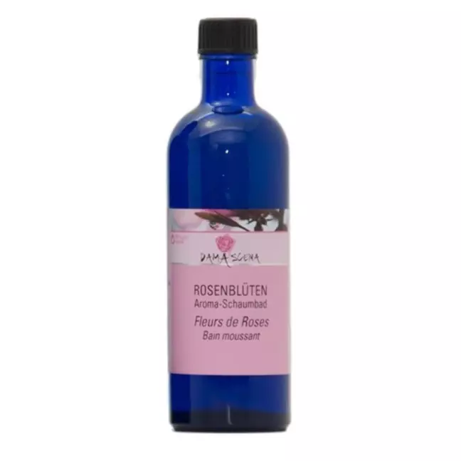 Damascena Aroma Bubble Bath Rose Petals Glass Bottle 200 мл