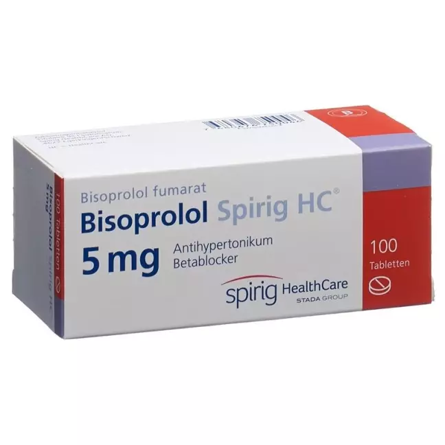 Bisoprolol Spirig HC Tabl 5 мг 100 шт