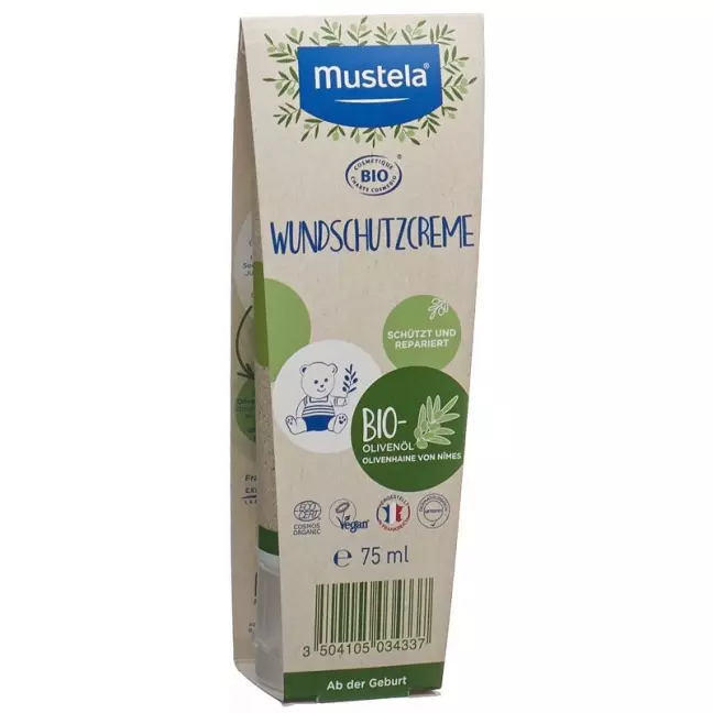 Органічний крем для захисту ран Mustela 75 мл